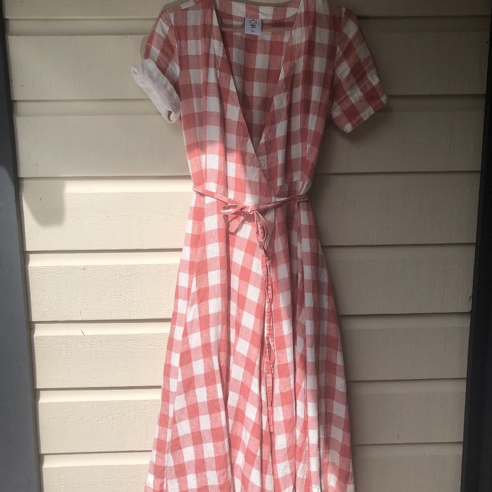 Son de flor wrap dress